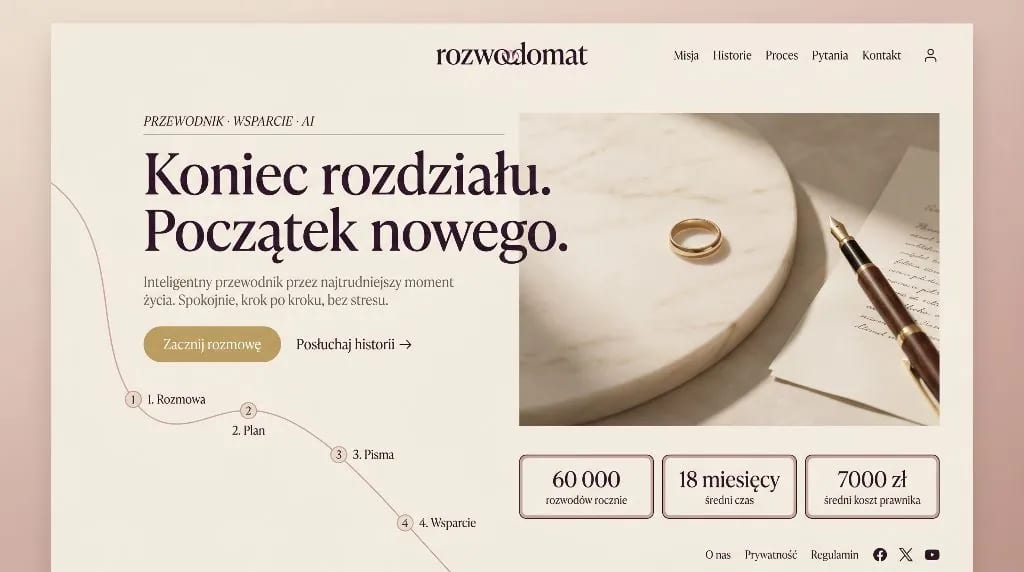 Rozwodomat interfejs